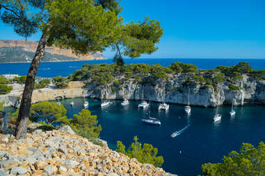 calanques national park marseille france