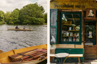 rowing boats in paris