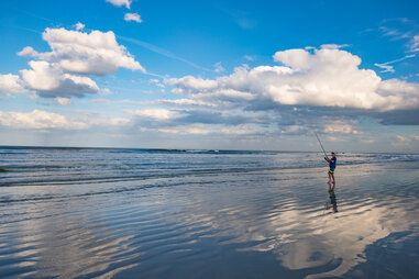 fishing in New Smyrna Beach Florida