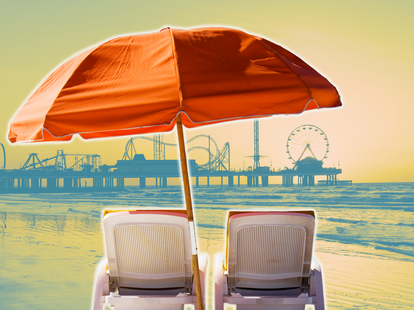 Galveston, Texas beach