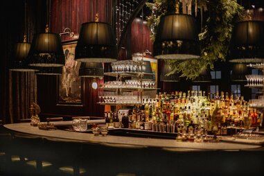 The Maker’s on-property bar