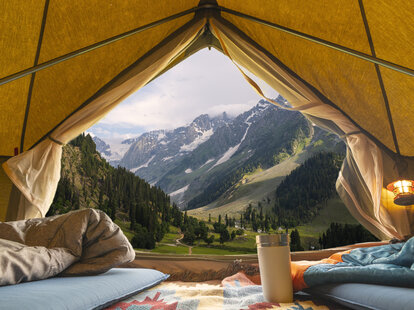 camping with a view