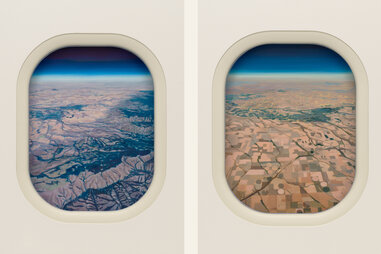 painting boeing 737 airplane window