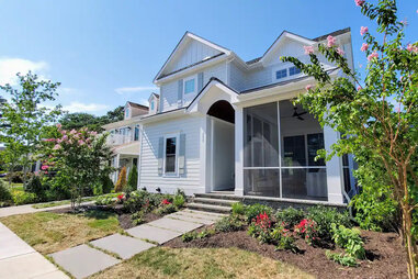 front of sandune cottage