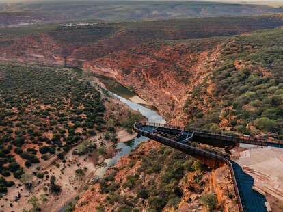 kalbarri skywalk kalbarri national park best suspension hikes in the world