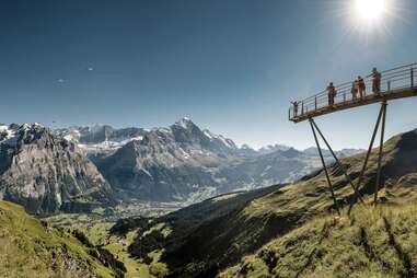 first cliff walk switzerland accesible hike