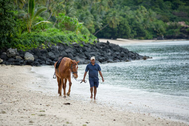 horse whisperer COMO Laucala Island