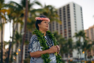 Waikiki Beach Marriott Resort & Spa resident aunty