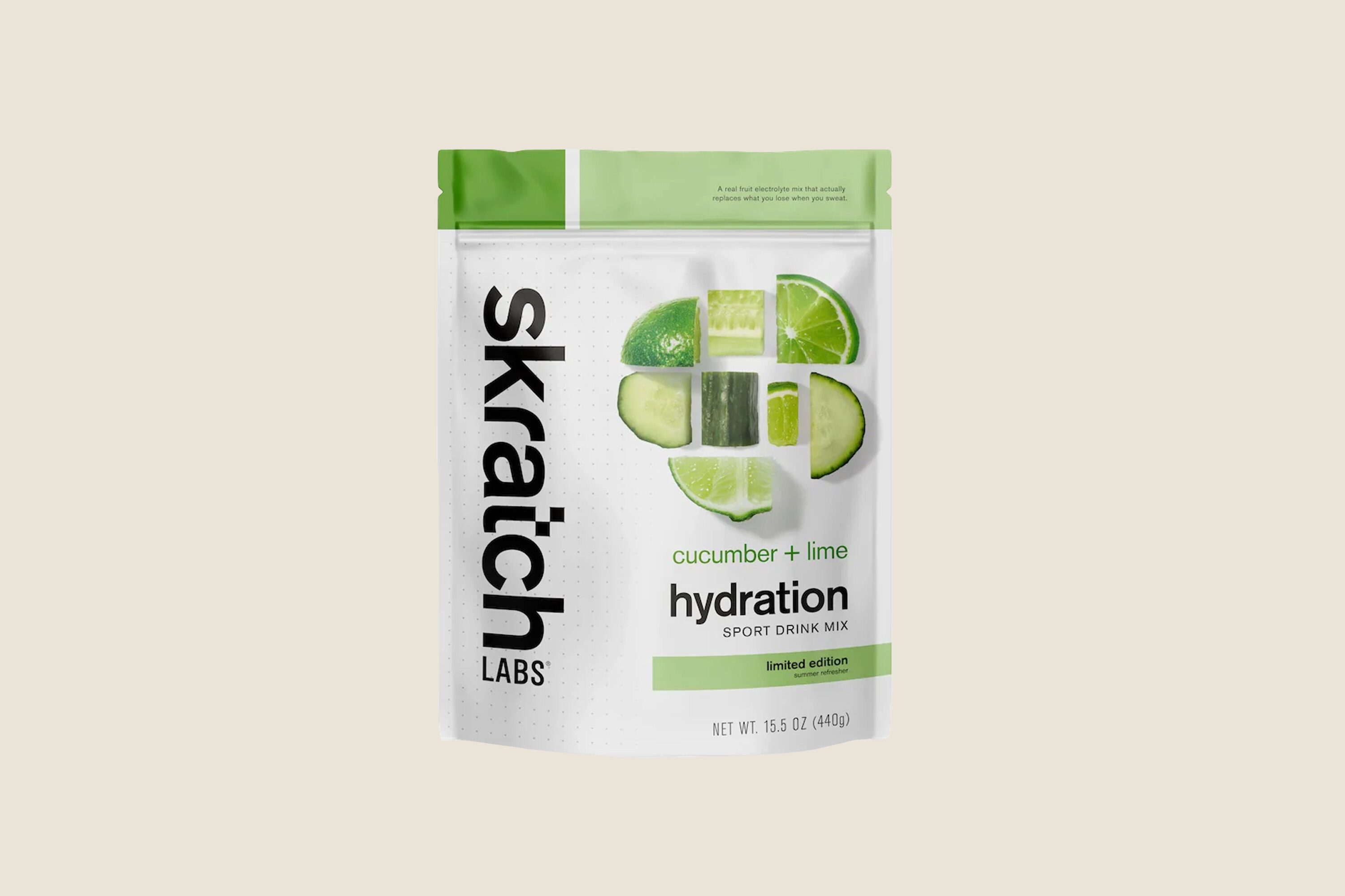 A photo of single serve hydration powder packets.