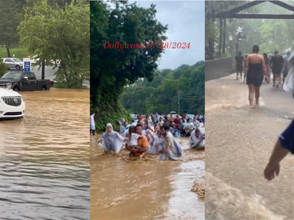 dollywood flash flood