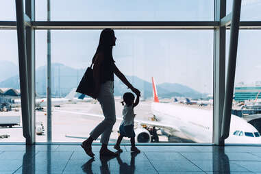 fear of flying with kids