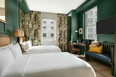 two double beds Glenn Hotel Atlanta