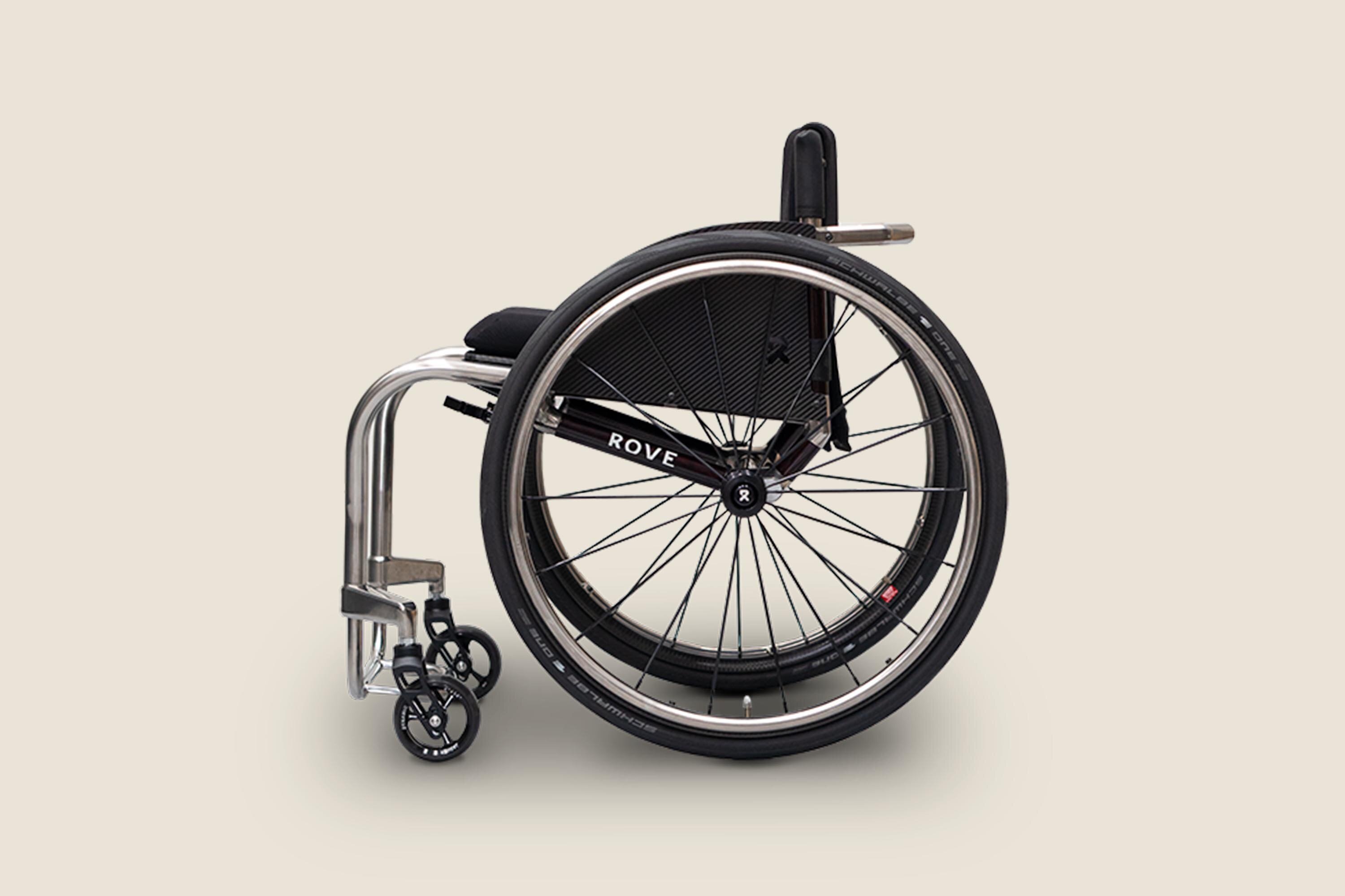 A photo of a wheelchair from Rove