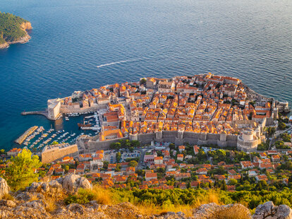 dubrovnik aerial view