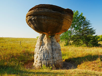 Mushroom Rock State Park Kansas