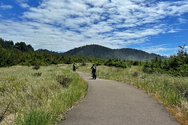 Biking the Discovery Trail