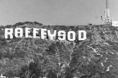 Hollywood sign