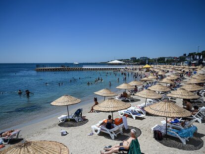 Istanbul beach
