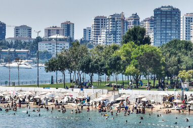Caddebostan beach, Istanbul