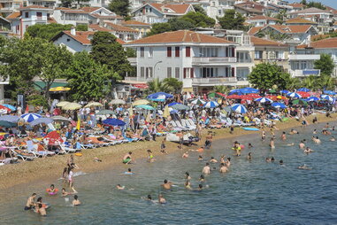Kınalıada Island beach, Princes' Islands, Istanbul
