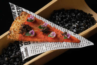 Spanish Pizza at e by jose andres