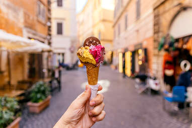 gelato ice cream rome europe