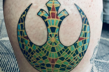 Marriott carpet tattoo