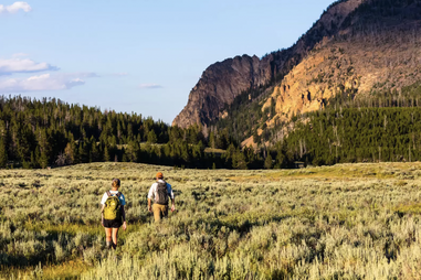 hiking in yellowstone national park