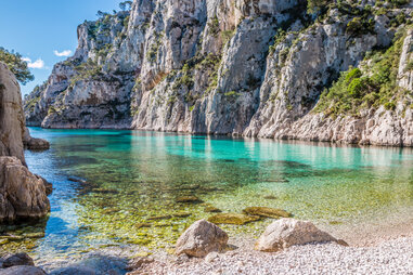 Calanques National Park next to Marseilles in Provence, southern France