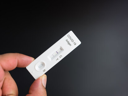 positive covid-19 test ahead of flying