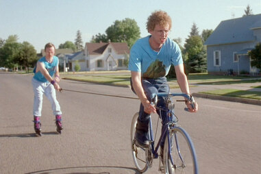 Napoleon Dynamite on a bike