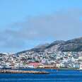 st. pierre and miquelon from a distance