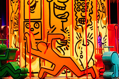 Keith Haring carousel