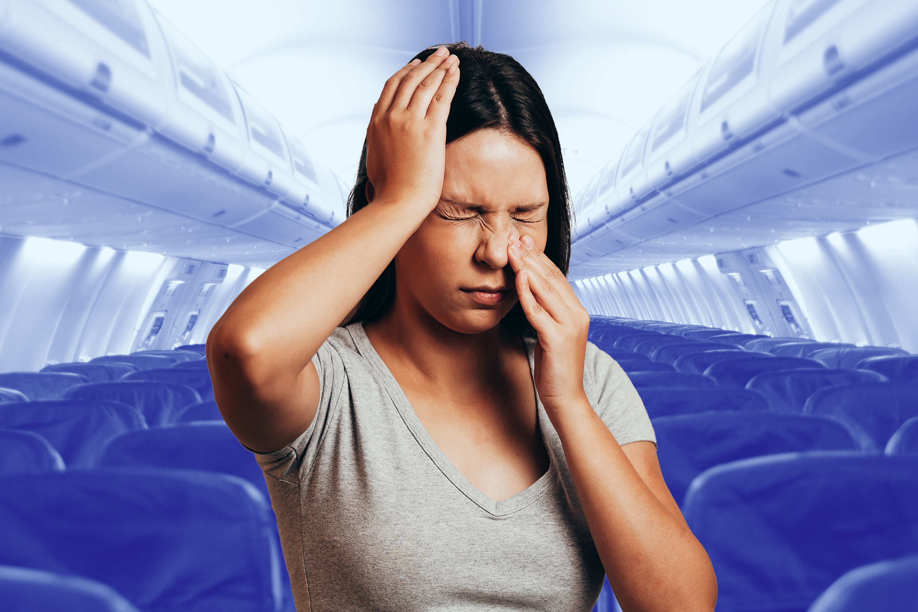 I Thought My Head Was Going to Explode on a Plane
