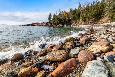 Little Hunters Beach off of the Park Loop Road