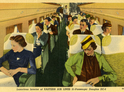 golden age of travel dressing up for flights