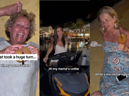 first drink last drink trend on family vacations