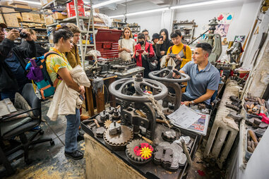 Open House New York tour at M and S Schmalberg Flowers