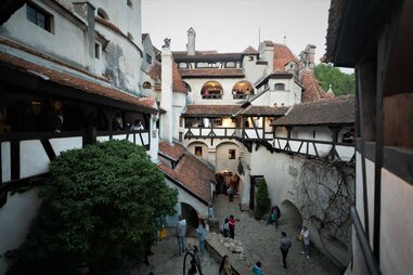 castle bran romania transylvania dracula castle halloween party