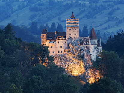 bran castle dracula castle halloween party transylvania