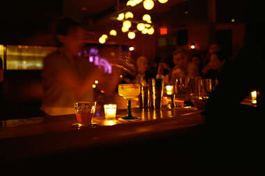 Interior of Hellbender Nighttime Cafe in Ridgewood