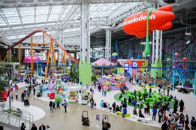 nickelodeon theme park in american dream mall