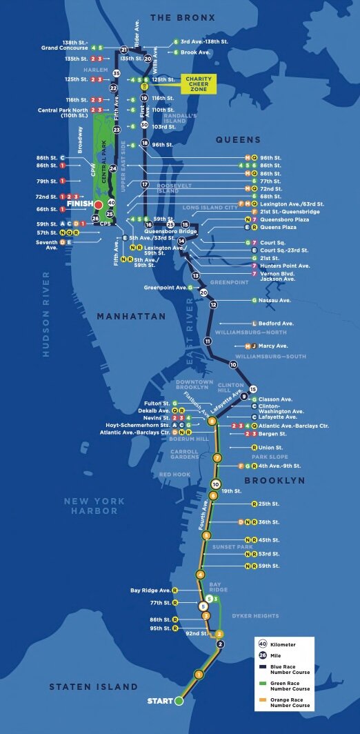 TCS NYC Marathon 2024 route