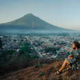 antigua guatemala active volcano 