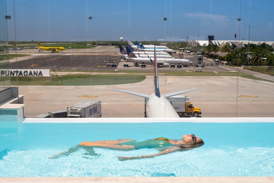 Take a Swim at One of These Airport Pools - Thrillist