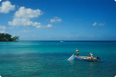 Fishing in Speightstown, Barbados