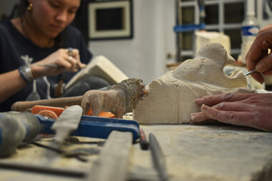 carving chimeras, Paris