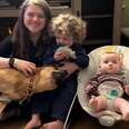 Stray Dog Saves Sleeping Family From Kitchen Fire Weeks After Adoption