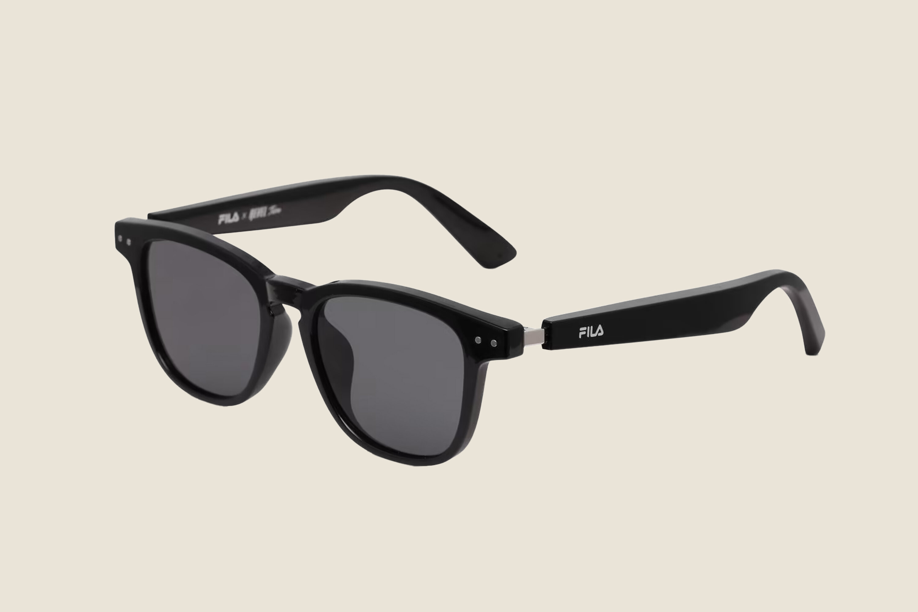 FILA x Revel Tune SFI502 Shiny Black Prescription Sunglasses
