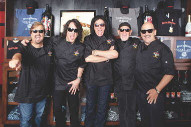 rock & brews founders posing in chef's toques